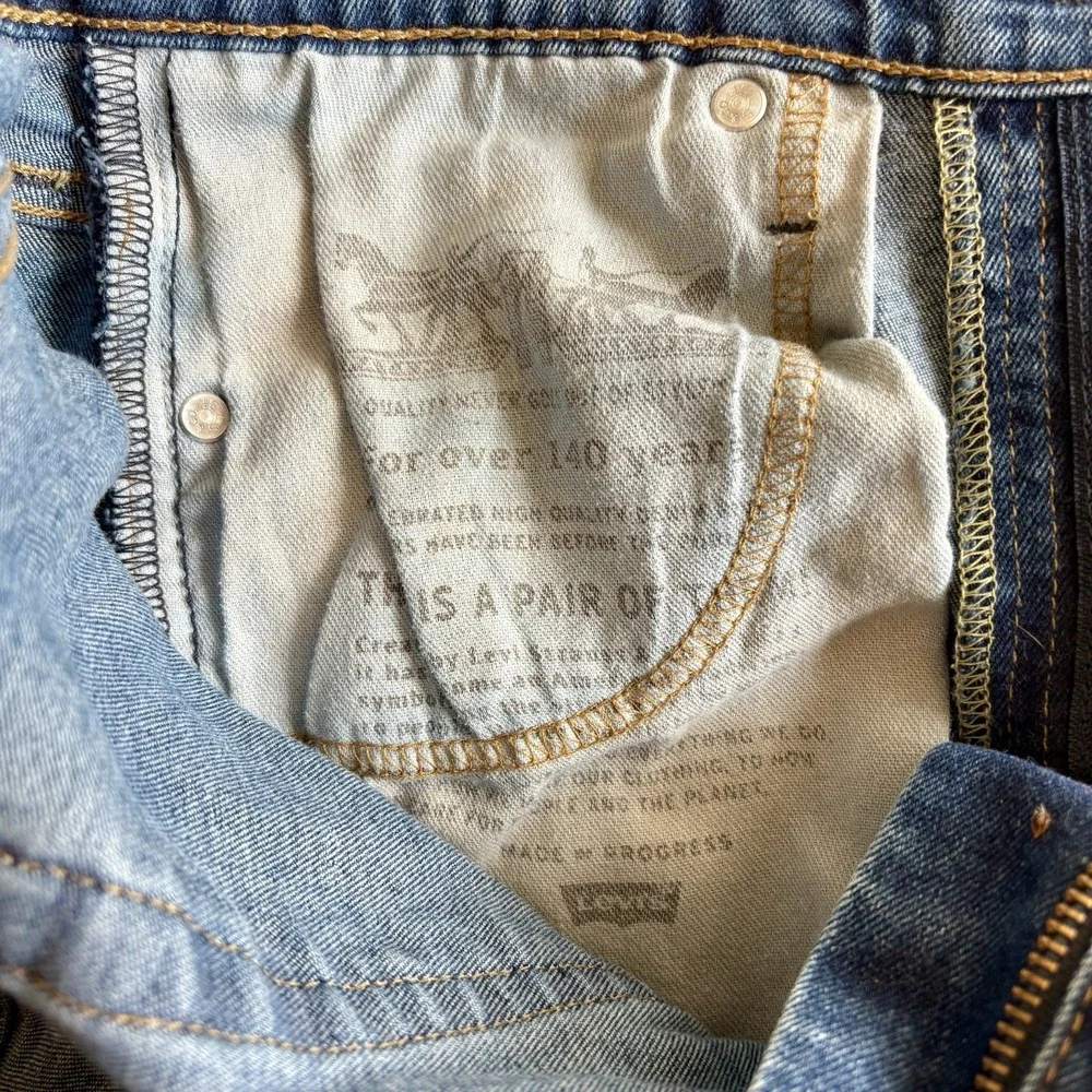 Levi Strauss 510 Skinny Jeans Men's 30x32 Premium Stretch Levi's Denim Zip Fly